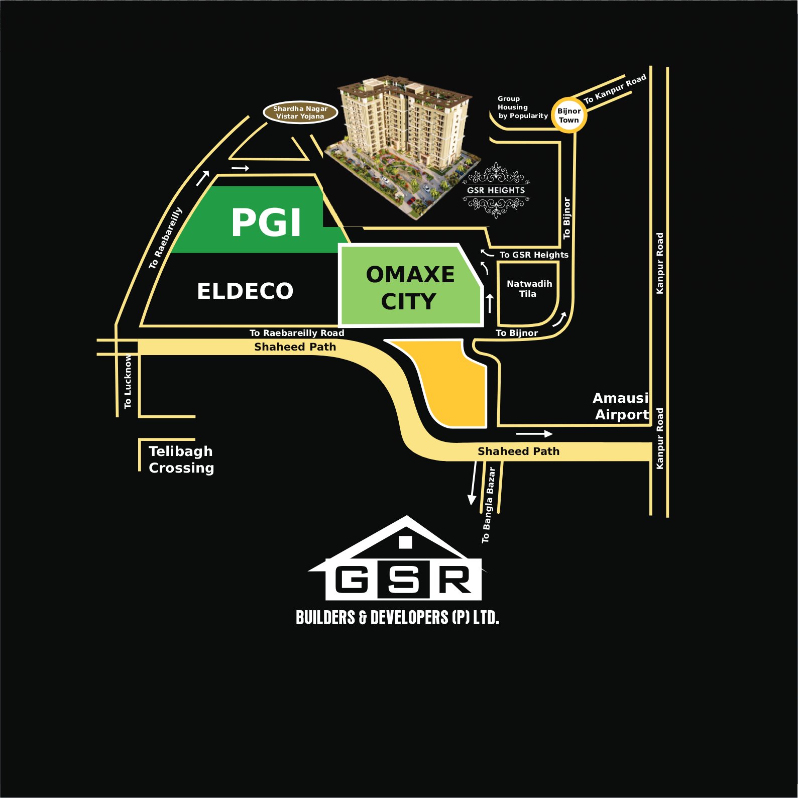 GSR Heights Location Map